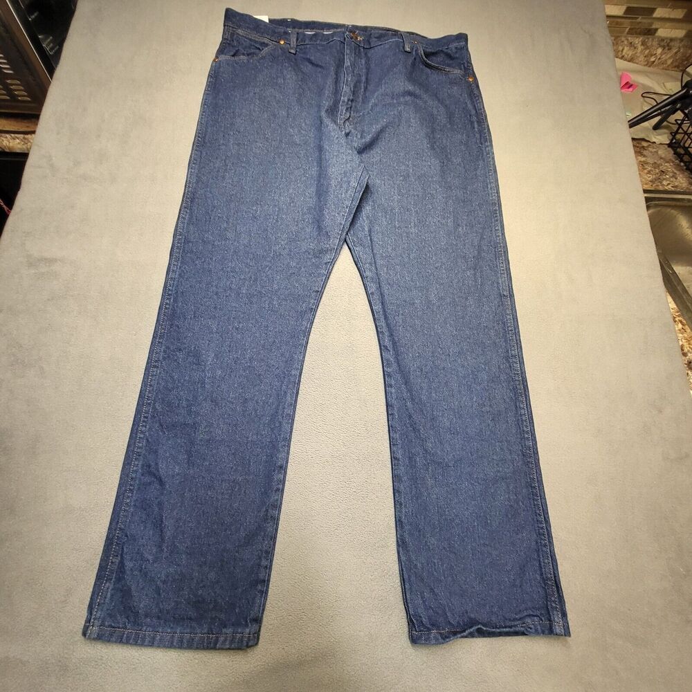 Deadstock Wrangler Jeans Mens 42x32 Blue Cowboy Cut Pro Rodeo Competition